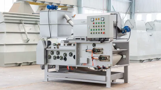 Fully Automatic Belt Filter Press Machine for Sludge Dewatering, Filter Equipment Manufacturer Chamber Filter / Membrane Filter / Plate and Frame Filter